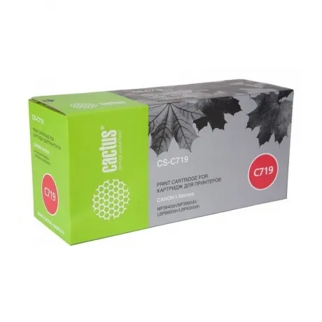 Тонер Картридж Cactus CS-C719 черный для Canon i-SENSYS MF5840 M...