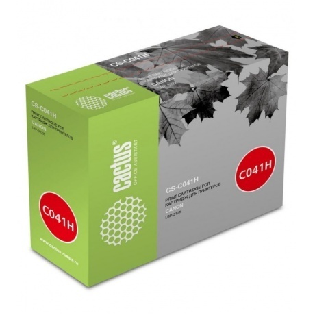 

Тонер Картридж Cactus CS-C041H черный (20000стр.) для Canon LBP 312x