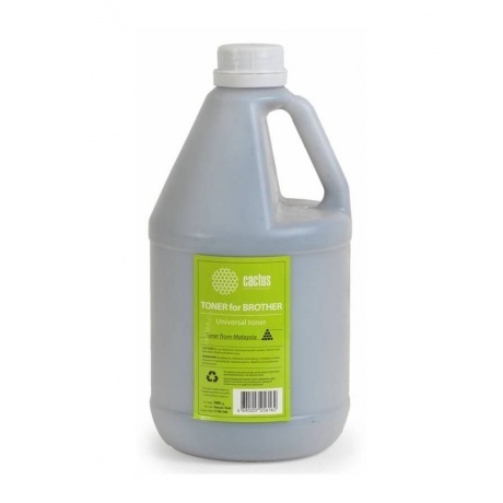 

Тонер Cactus CS-TBR-1000 черный флакон 1000гр. для принтера Brother Universal