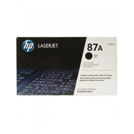 Картридж HP CF287A черный 87A для Enterprise 500 M506 - фото 2