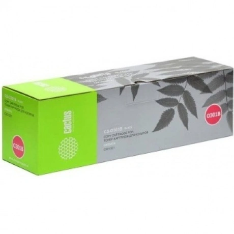 Тонер Картридж Cactus CS-O301BK черный для Oki C301/321 (2200стр...