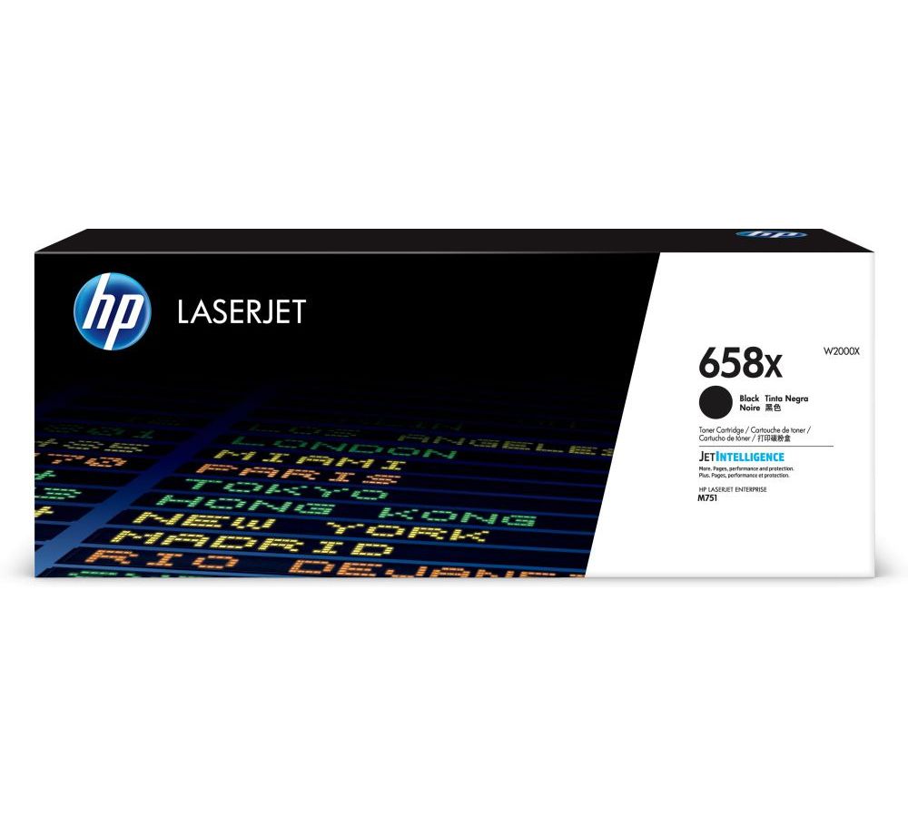 цена Картридж лазерный HP 658X W2000X черный (33000стр.) для HP CLJ Enterprise M751
