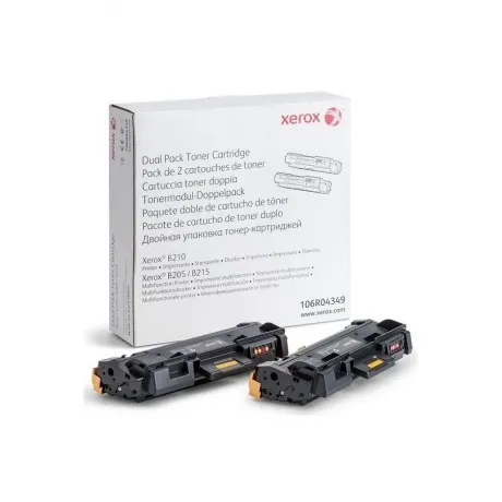 Картридж лазерный Xerox 106R04349 черный x2упак. (6000стр.) для ...