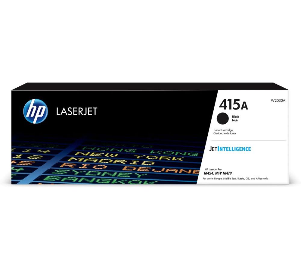 цена Картридж лазерный HP 415A W2030A черный (2400стр.) для HP LJ M454/MFP M479