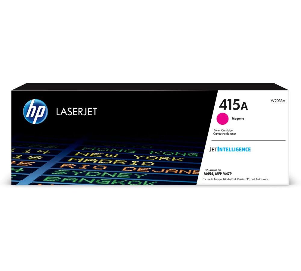 цена Картридж лазерный HP 415A W2033A пурпурный (2100стр.) для HP HP LJ M454/MFP M479
