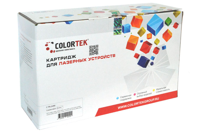 Картридж Colortek Brother TN-3480 colortek ct cc364x 64x для принтеров hp