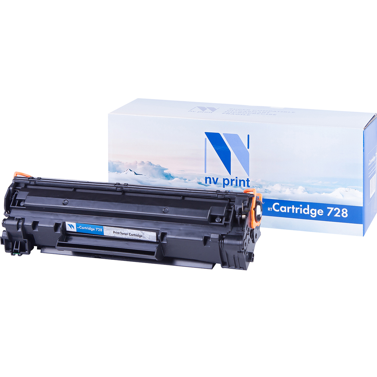 Картридж NV Print совместимый Canon 728 для MF4410/MF4430/MF4450/MF4550d/MF4570dn/MF4580d (2100k) тонер nv print для принтеров ricoh sp4500 4100 1кг