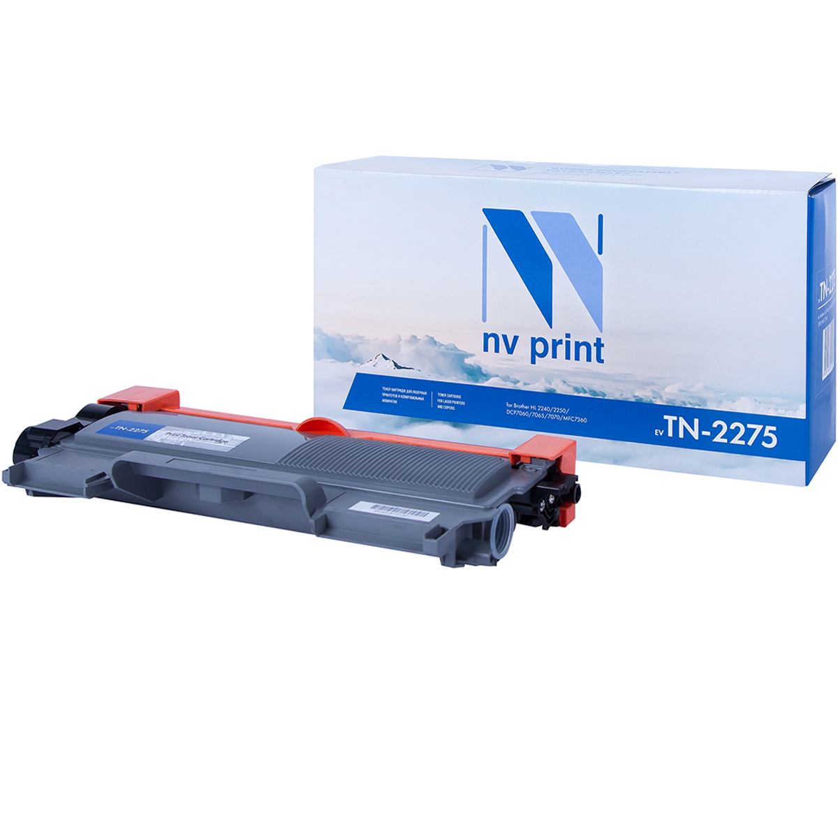Картридж NV Print TN-2275T для Brother HL 2240/2250/DCP7060/7065/7070/MFC7360 (2600k)