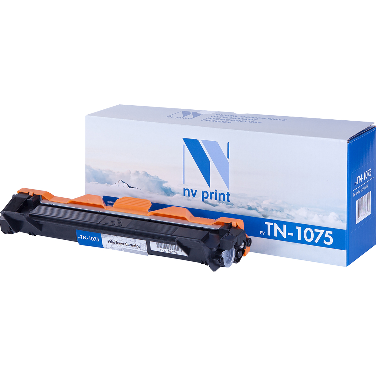 Картридж NV Print TN-1075 Brother для DCP-1510R (1000к) тонер nv print brother tn2240 для brother tn2240 tn 1075 2090 2235 2275 2335 2375 1 кг 94498