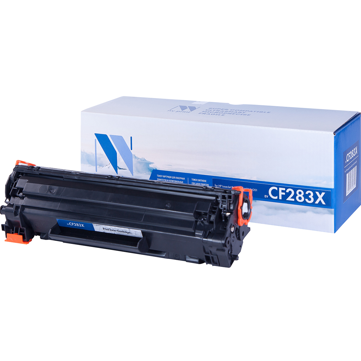Картридж NV Print CF283X для Нewlett-Packard LaserJet Pro M225 MFP/M201 (2500k) ffa m225 шлейф adf lj mfp m225 оригинал