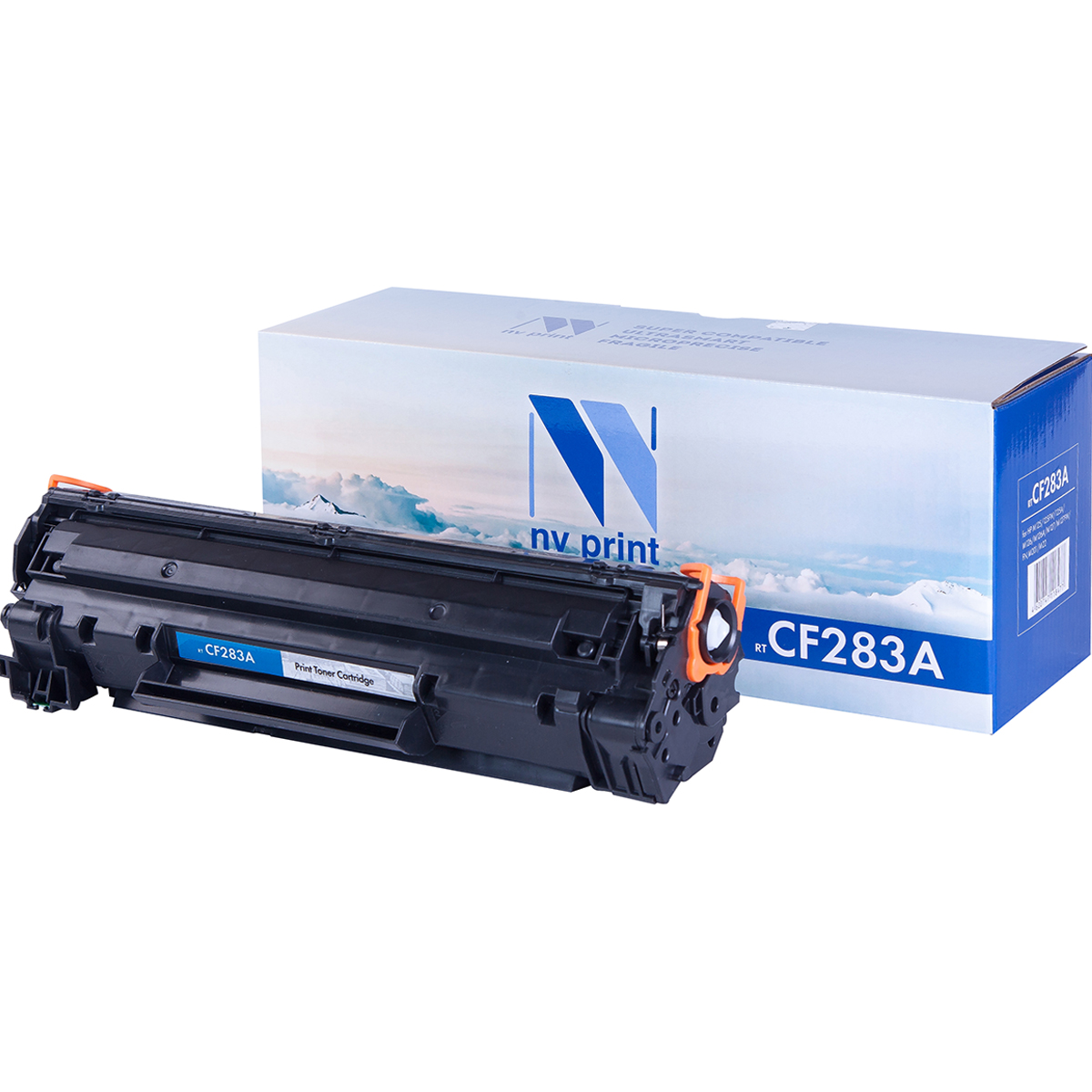 Картридж NV Print CF283A для Нewlett-Packard LJ M125/125FW/125A/M126/M126A/M127/M127FW/FN,M201/M22 (1500k) cz172 60001 плата форматирования lj m125a m126a оригинал