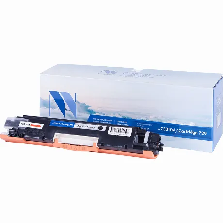 Картридж NV Print CE310A/Canon729  Black для Нewlett-Packard LJ ...