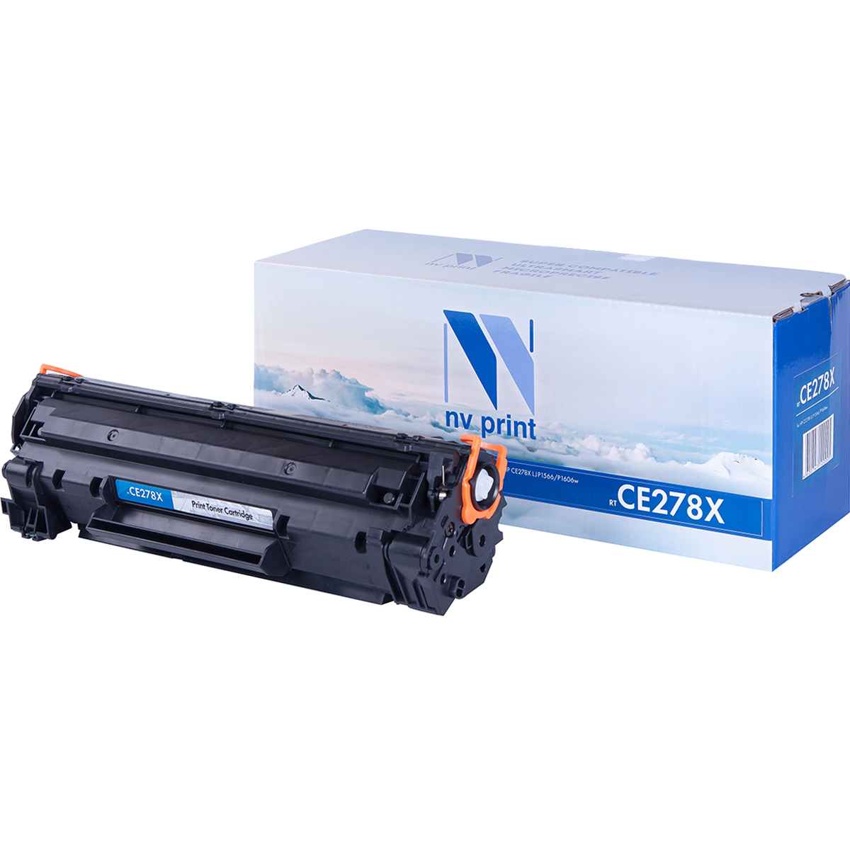 Картридж NV Print CE278X для Нewlett-Packard LaserJet Pro M1536dnf/Р1566/Р1606W (2300k) худи print bar наруто и саске
