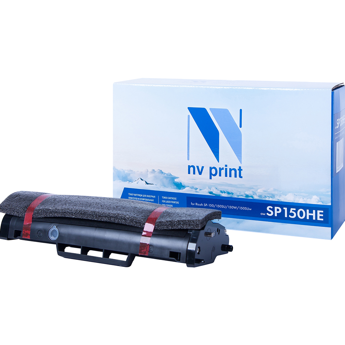 Тонер-картридж NV Print SP150HE для Ricoh SP-150/150SU/150W/150SUw (1500k) тонер картридж nv print sp110e для ricoh sp 111 111sf 111su 2000k