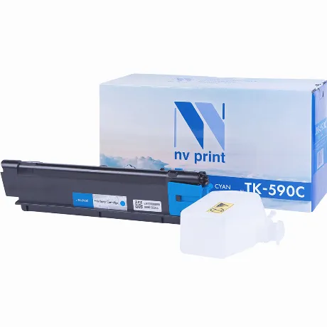 Картридж NV Print TK-590 Cyan для Kyocera  FS C2026MFP/C2126MFP/...