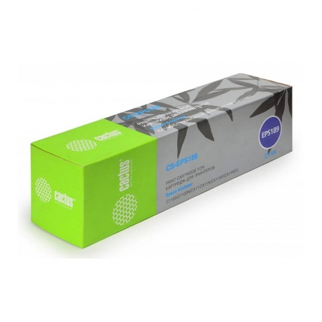 Картридж лазерный Cactus CS-EPS189 голубой (4000стр.) для Epson AcuLaser C1100/C1100N/CX11/CX11N/CX11NF/CX11NFC