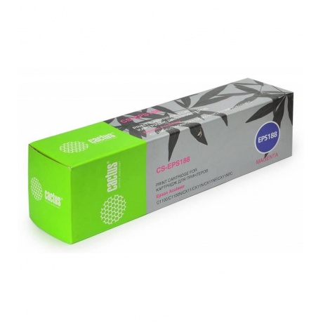 

Картридж лазерный Cactus CS-EPS188 пурпурный (4000стр.) для Epson AcuLaser C1100/C1100N/CX11/CX11N/CX11NF/CX11NFC