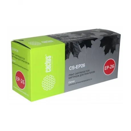 Картридж лазерный Cactus CS-EP26 черный (2500стр.) для Canon LB ...