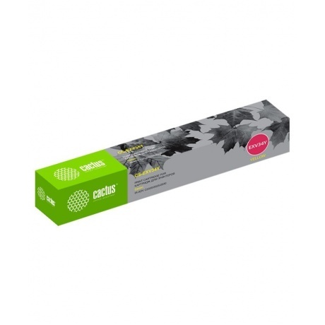 

Картридж лазерный Cactus CS-EXV34Y желтый (19000стр.) для Canon IR Advance C2030L/C2030i/C2020L/C2020i/C2025i