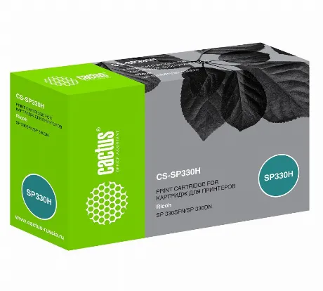 Картридж лазерный Cactus CS-SP330H черный (7000стр.) для Ricoh A...