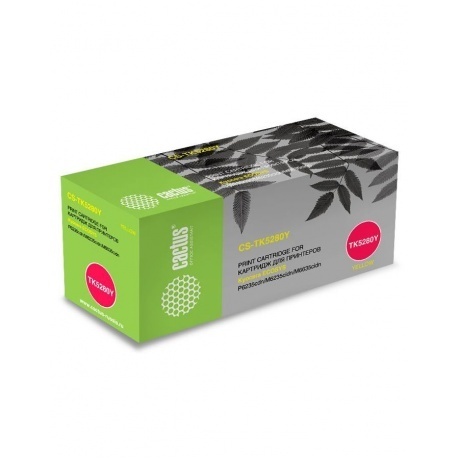 

Картридж лазерный Cactus CS-TK5280Y желтый (11000стр.) для Kyocera Ecosys P6235cdn/M6235cidn/M6635cidn