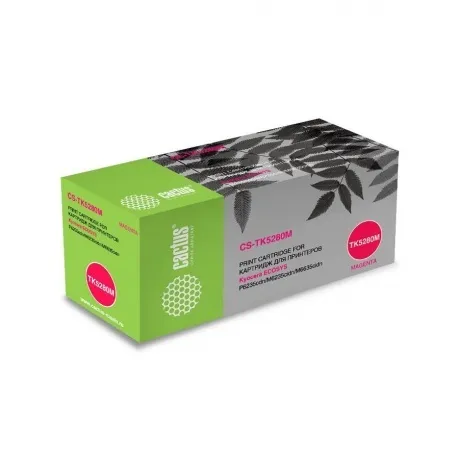Картридж лазерный Cactus CS-TK5280M пурпурный (11000стр.) для Ky...