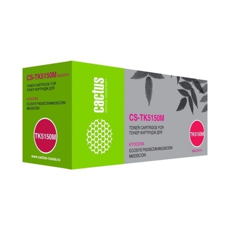 

Картридж лазерный Cactus CS-TK5150M пурпурный (10000стр.) для Kyocera Ecosys M6035cidn/P6035cdn