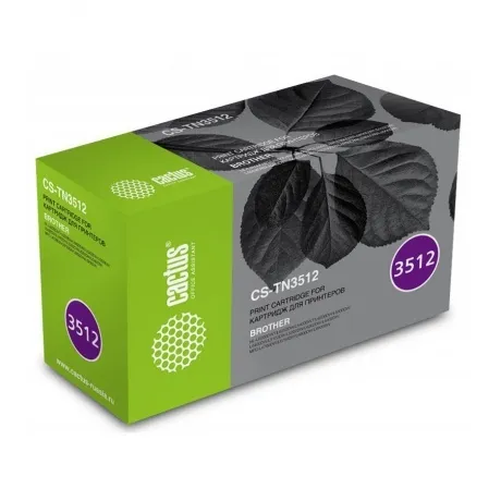 Картридж лазерный Cactus CS-TN3512 черный (12000стр.) для Brothe...