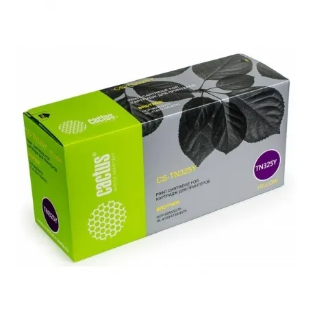 Картридж лазерный Cactus CS-TN325Y желтый (3500стр.) для Brother...