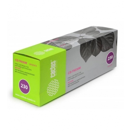

Картридж лазерный Cactus CS-TN230M пурпурный (1400стр.) для Brother HL-3040/3070/DCP-9010/MFC-9120/9320