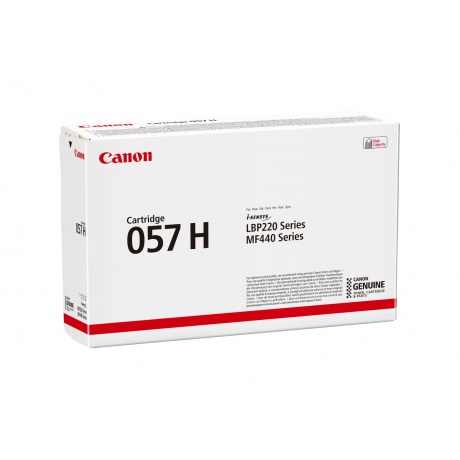 Картридж лазерный Canon 057 H (3010C002) черный - фото 2