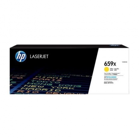 Картридж лазерный HP 659X W2012X желтый