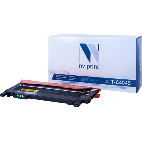 

Картридж NV Print CLT-C404S Cyan для Samsung SL-C430/C430W/C480/C480W/C480FW (1000k)