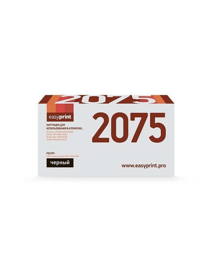 картридж easyprint lb 2075 2500стр черный Картридж лазерный EasyPrint LB-2075