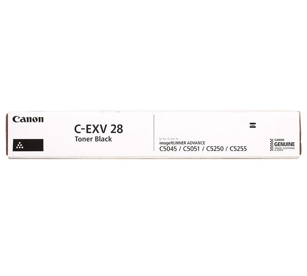 Тонер CANON C-EXV-28 BK чёрный цена и фото
