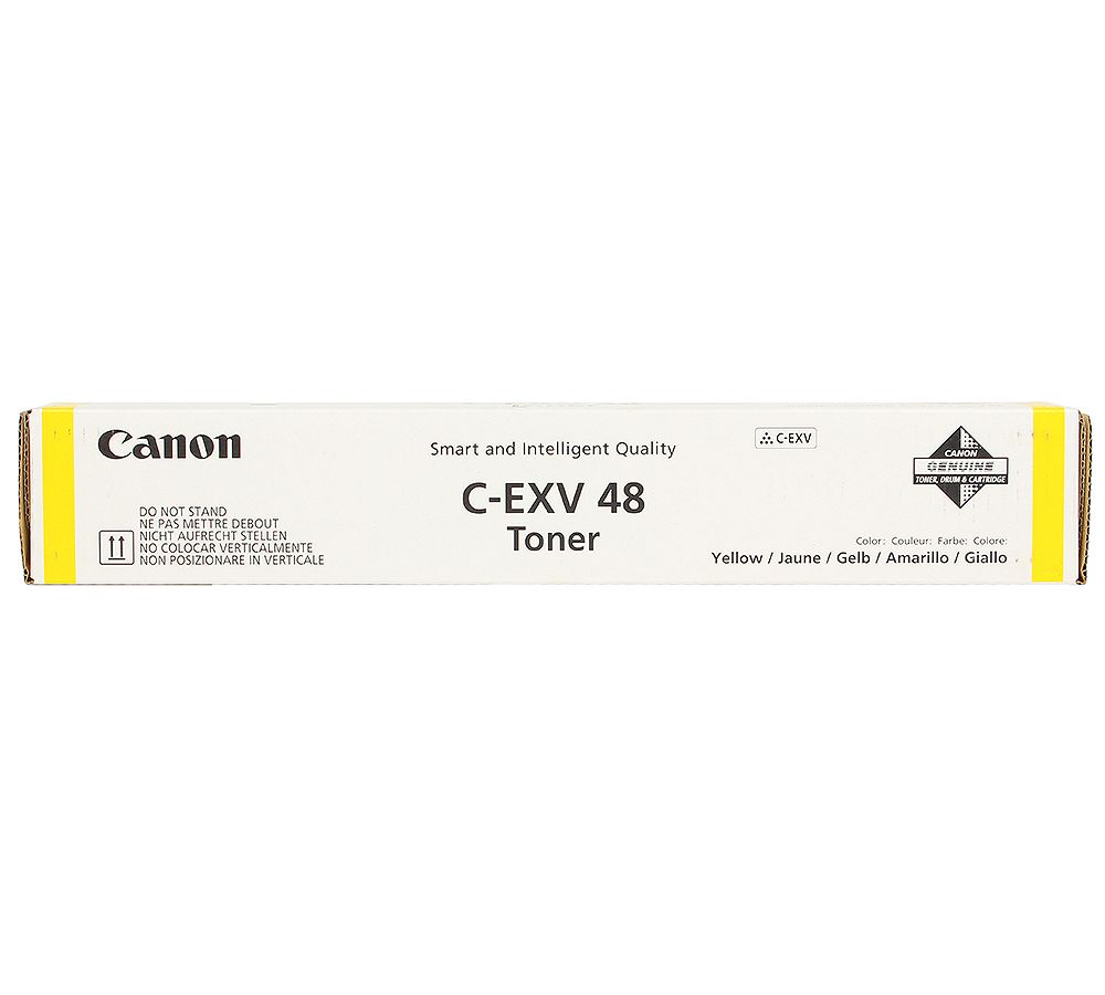 Тонер CANON C-EXV48 Y желтый тонер canon t01 y 8069b001 желтый туба 1040гр для копира ipc800