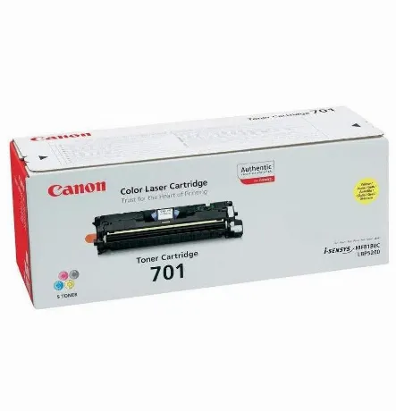 Картридж CANON 701 Y желтый