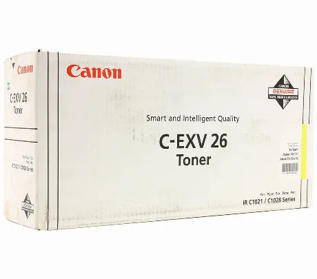 Тонер CANON C-EXV26 Y жёлтый