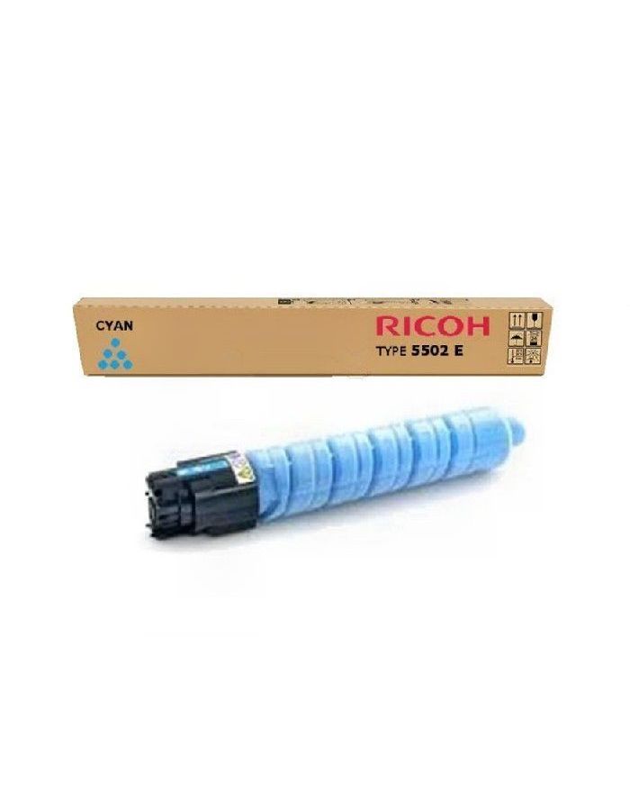 Тонер Ricoh Aficio MP C4502/C5502 голубой, type MPC5502E (22.5K) тонер картридж ricoh mp c5502e для aficio mp c4502 aficio mp c5502 22500стр голубой