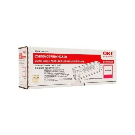 Тонер-картридж Oki C5850/5950/MC560 6K (magenta)