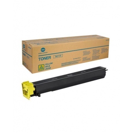

Тонер Konica-Minolta bizhub C654/754/Pro C754 желтый TN-711Y