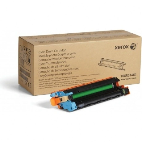 Драм-картридж XEROX VersaLink C500/C505 голубой (40K) (108R01481...