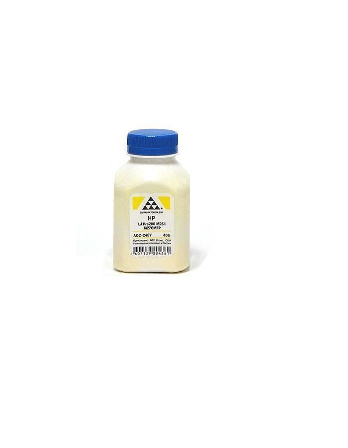 Тонер AQC для картриджей CF212A Yellow (фл. 40г) цена и фото