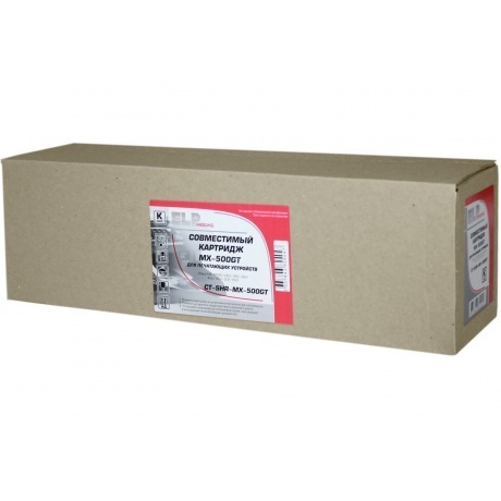

Тонер-картридж ELP для Sharp MX-M282/283/362/363/452/453/502/503 (MX-500GT) 40K (туба 1000г), Черный