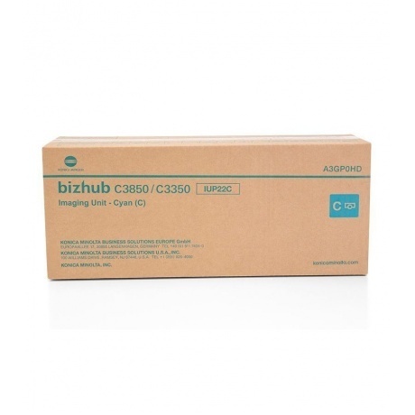 

Блок фотобарабана Konica-Minolta bizhub C3350/C3850 (IUP-22C/A3GP0HD) синий
