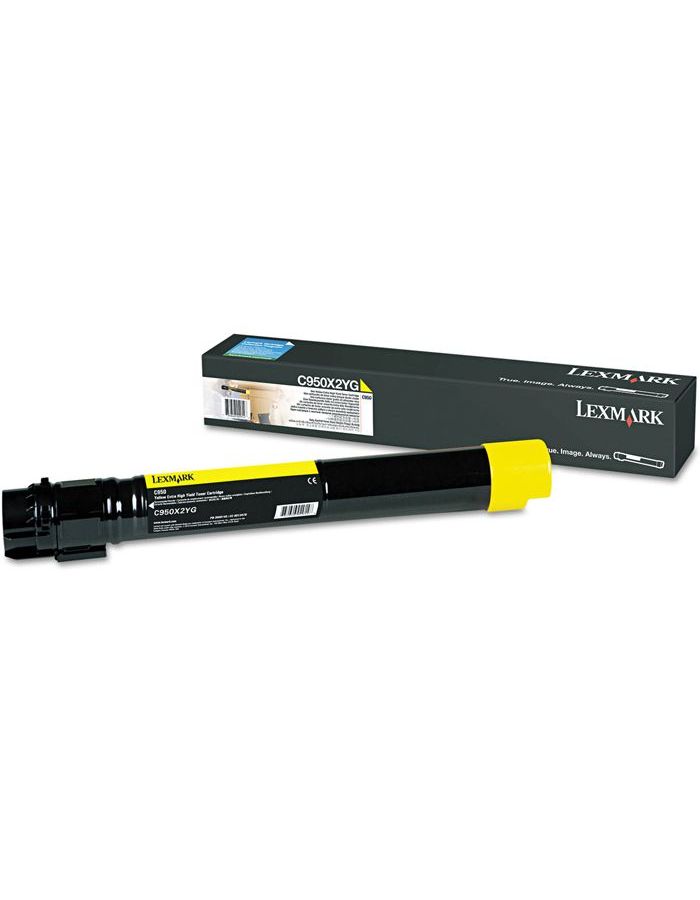 Картридж лазерный Lexmark C950X2YG желтый