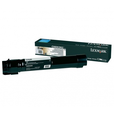 Картридж лазерный Lexmark C950X2KG черный 9350₽