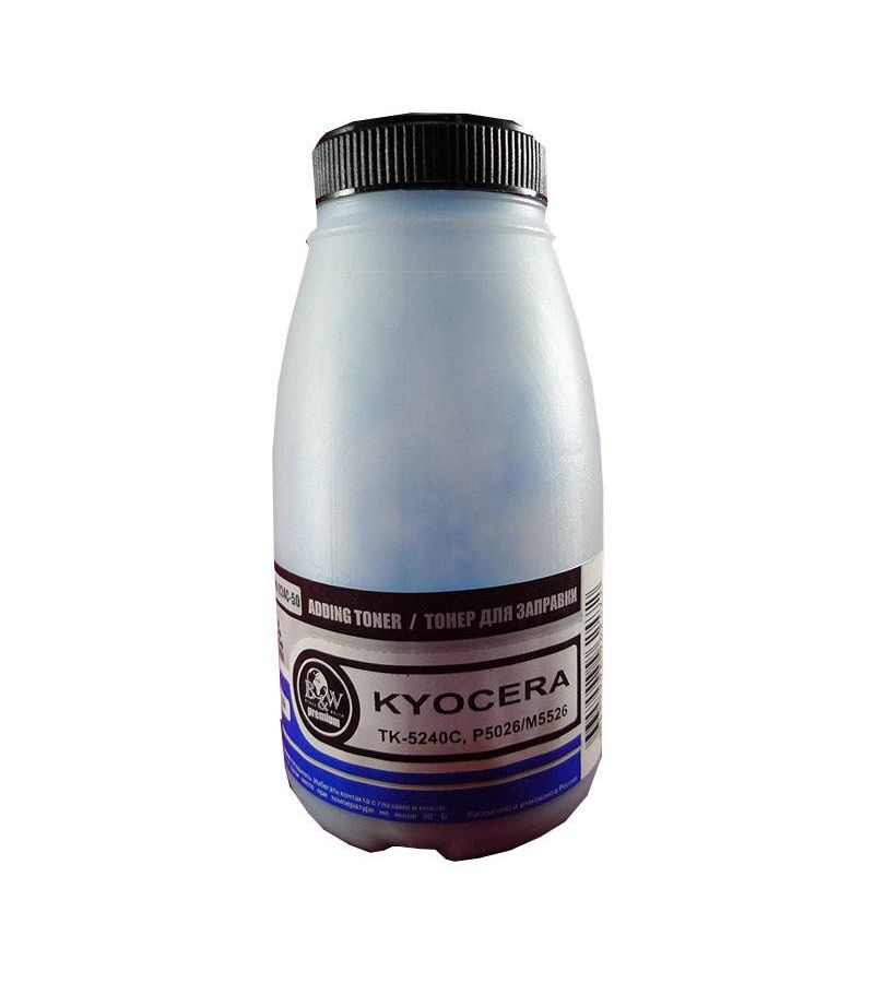 Тонер Black&White KPR-224C-50 для Kyocera (фл. 50г) Cyan