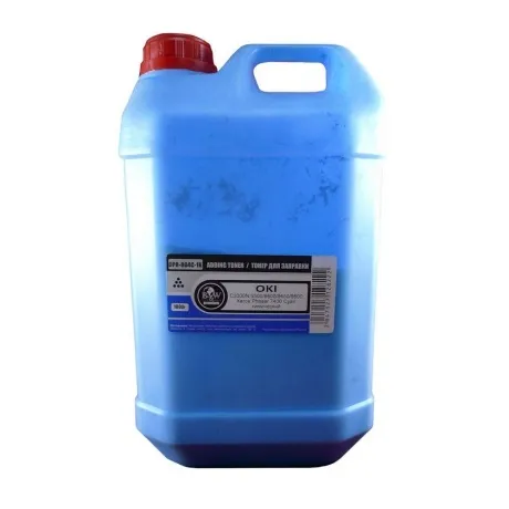 Тонер Black&White OPR-804C-1K для Oki  (кан. 1кг) Cyan