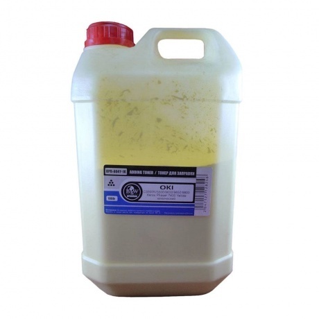 

Тонер Black&White OPR-804Y-1K для Oki (кан. 1кг) Yellow, Желтый